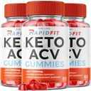 실험실을 rize - Apple Cider Vinegar Supplement와 고급 체중 감량을위한 RapidFit Keto ACV Gummies는 여분의 강도 (180 Gummies)에 대한 벨리 지방을 줄이기위한 도움말