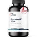 건강 OmegAvail 울트라 TG 물고기 오일 1200mg - Triglyceride 양식 오메가 3 생선 오일 보충 DHA / EPA - No Fishy Aftertaste (120 Softgels)