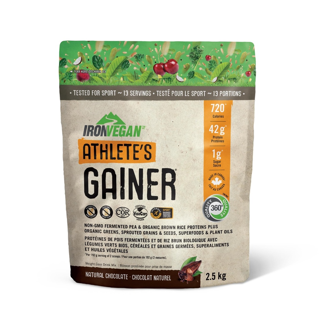 Gainer 초콜릿 단백질 분말, 2500 GR