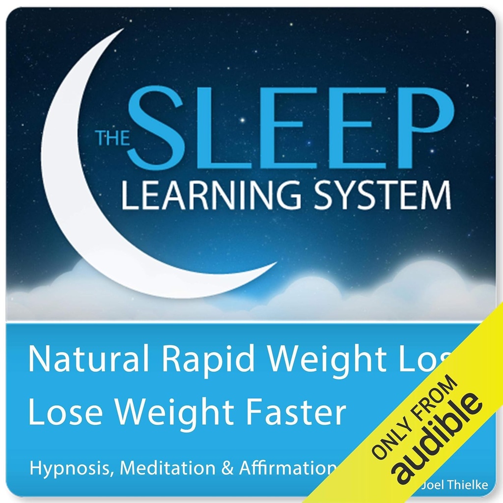 자연적인 급속한 체중 감소, Hypnosis, 명상 및 Affirmations를 가진 무게 잠그개: 수면 학습 체계