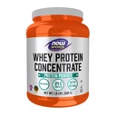 지금 음식 스포츠 영양, Whey Protein Concentrate, BCAAs, Unflavored 분말, 1.5-Pound를 가진 24 g