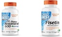 의사 최고의 Trans-Resveratrol 600 mg 60 카운트 & Novusetin 100 mg 30 카운트와 Fisetin