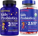 Lovebug Multi-Strain Probiotic Pearl과 Soil 기반 Probiotic Gummy 번들