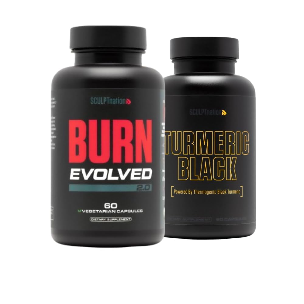 V Shred Burn Evolved 2.0 및 Turmeric Black Bundle의 조각 Nation