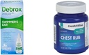Debrox Swimmer의 Ear Drops, 1 Fl Oz 및 HealthWise Medicated Chest Rub, 4 oz. 지원하다