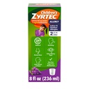 아이들의 Zyrtec 24 시간 알레르기 완화 시럽, 5 mg Cetirizine 염산염 Antihistamine, 실내 & 옥외 알레르기 구호, 염료 & 설탕 자유로운, 포도, 8 fl. oz를 위한 아이 알레르기 약
