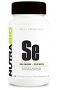 NutraBio 셀레늄 보충, 200mcg - 90 야채 캡슐 - 자연 산화 방지제 지원