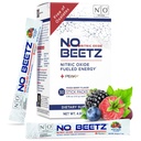 N.O. Beetz Nitric 산화물 보충 사전 운동 및 지구력에 대 한| Beetroot, Peak ATP & Energy & Hydration 용 Electrolytes | 부스트 혈액 흐름 및 근육 회복 | Mes, 30 서빙