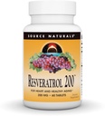 Source Naturals Resveratrol, 심장 및 건강한 노화 * 200 mg - 60 정제