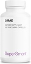 Supersmart - DMAE 보충 일 당 390mg (Dimethylaminoethanol) - DMAE Bitartrate에서 - 선 생산 | 비 GMO & 글루텐 무료 - 150 채식 캡슐
