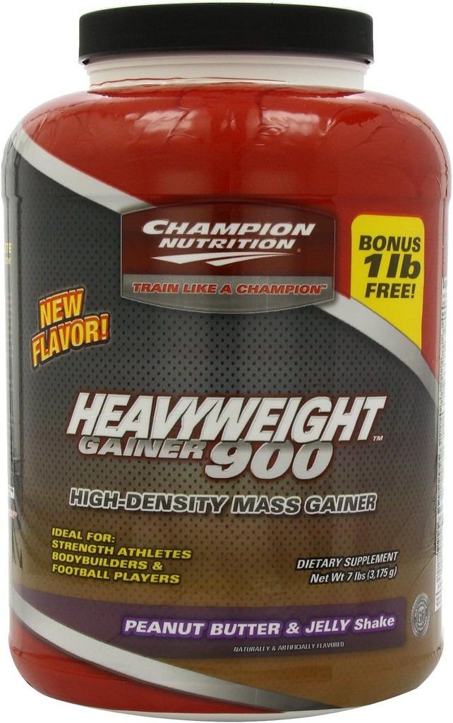 Champion 영양 HV 게인 900 땅콩 플러스 젤리, 7.15 파운드