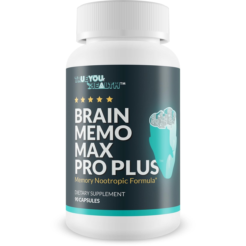 Brain Memo Max Pro Plus - Top Memory & Brain Memo Max Pro Supplement - 향상된 Memory & Mental Acuity - Aid Natural Brain Function - 지원 Focus, 정신 회복 및 에너지
