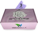 Lactation Support, Fenugreek, Fennel & Milk Thistle, 증가 된 우유 공급을위한 Lactation 지원, 우유 공급 Breastfeeding Essential, 3 팩을 증가