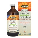 Flora - Udo 's Choice High-Lignan 369 Omega Oil Blend, Udo's Oil Balanced 2 : 1 : 1 유기 Flax, Sesame & Sunflower Seed Oils, 17-oz로 만든 오메가 지방산의 비율. 유리 병