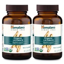 히말라야 유기 Licorice, 120 일 공급 - Upset Stomach, Occasional Bloating 및 Heartburn에 대한 소화 건강 보충 - USDA 유기, Vegan, Non-GMO, Non-DGL, 글루텐 무료, 60 Caplets, 2 팩