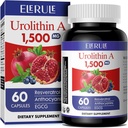 Urolithin 보충 1000 mg 플러스 Trans-Resveratrol, Anthocyanins, 녹차, 건강한 노후화, 지원 셀룰러 및 에너지 남자 & 여자, 60 캡슐 - 38