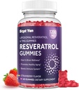 Liposomal NAD Resveratrol 보충교재 Gummies NAD+, Quercetin, TMG, Pterostilbene, 빨간 포도주 추출물, 산화 방지제, 건강한 시효, 세포 수선, 에너지, 뇌 기능 - 60 Gummies를 가진 1200mg