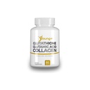 젊은+ Glutathione, 글루타민 산 및 교원질. 산화 보충교재 - 1000mg의 60의 캡슐