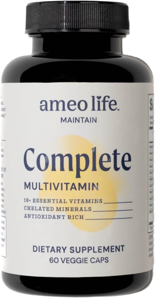 성인 남성 & 여성을위한 매일 멀티 비타민 - 아연, Biotin, Iodine, Chromium, Manga &nese Vitamins A, B6, B12, C, D, E - 완전한 면역 및 에너지 지원 - 60 캡슐