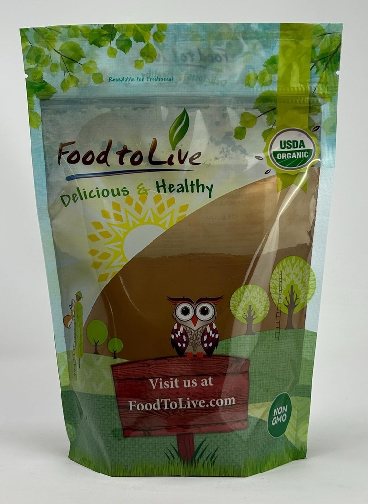 살아있는 유기 Chaga 버섯 분말에 음식, 1 파운드 - 면역력과 홀리스틱 웰빙을위한 모든 자연 Vegan Superfood. 산화 방지제와 Nutrient 포장에 있는 부유한. 비 GMO. 순수한 100%. 코셔
