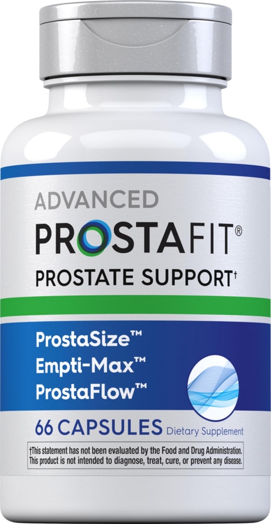 Piping Rock ProstaFit Advanced Prostate Support* | 남성용 건강 보충 | Saw Palmetto, Pumpkin Seed, Zinc, Plus Sting Nettle Extract | 66 캡슐 | 실험실 테스트