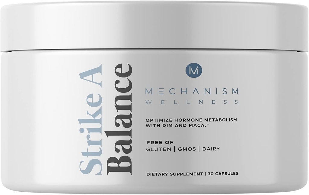 DIM Maca Energy Mood Metabolism Prostate PMS Menopause 지원 비 GMO, 30 캡슐과 균형 호르몬 균형 보충 교재