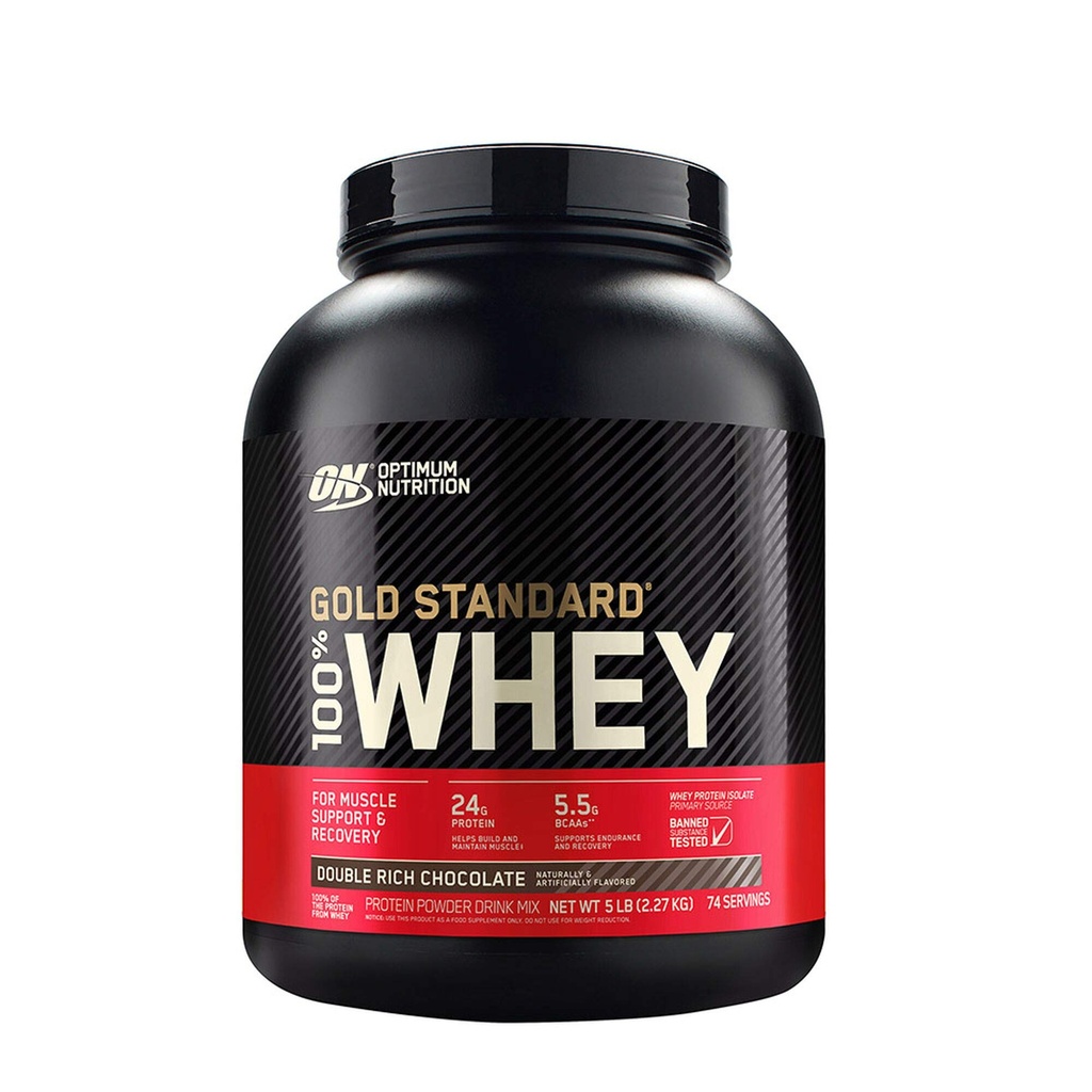최적의 영양, 100 % WHEY 골드 초크 5LB