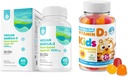 DR. MORITZ 비타민 D Gummies for Kids & 성인과 Vegan Omega 3 Softgels