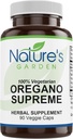 NATURE'S GARDEN ESSENTIALS Oregano Supreme (w/Garlic, 양파, 생강 및 카이엔) - 90 Veggie Caps