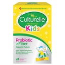 Culturelle Kids Probiotic + Fiber Packets (Ages 3+) - 24 Count - 소화 건강 및 면역 지원 - Restore Regularity 도움말 (포장은 다를 수 있음)