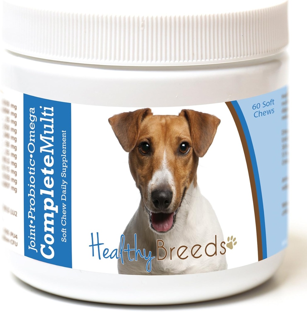 건강한 Breeds 잭 러셀 Terrier 하나 Multivitamin 연약한 Chew 60 조사에서 모두