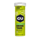 GU Energy Hydration Electrolyte 음료 정제, 강화 Endurance 스포츠 음료 실행, 사이클링, Triathlon, 4-Count (48 서빙), 레몬 라임