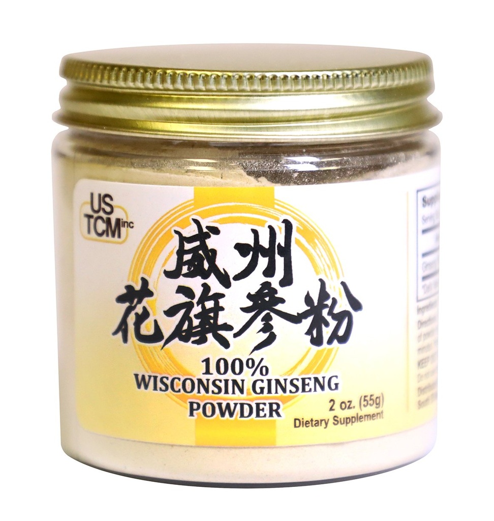 위스콘신 미국 인삼 분말 120 메쉬 (2 oz)