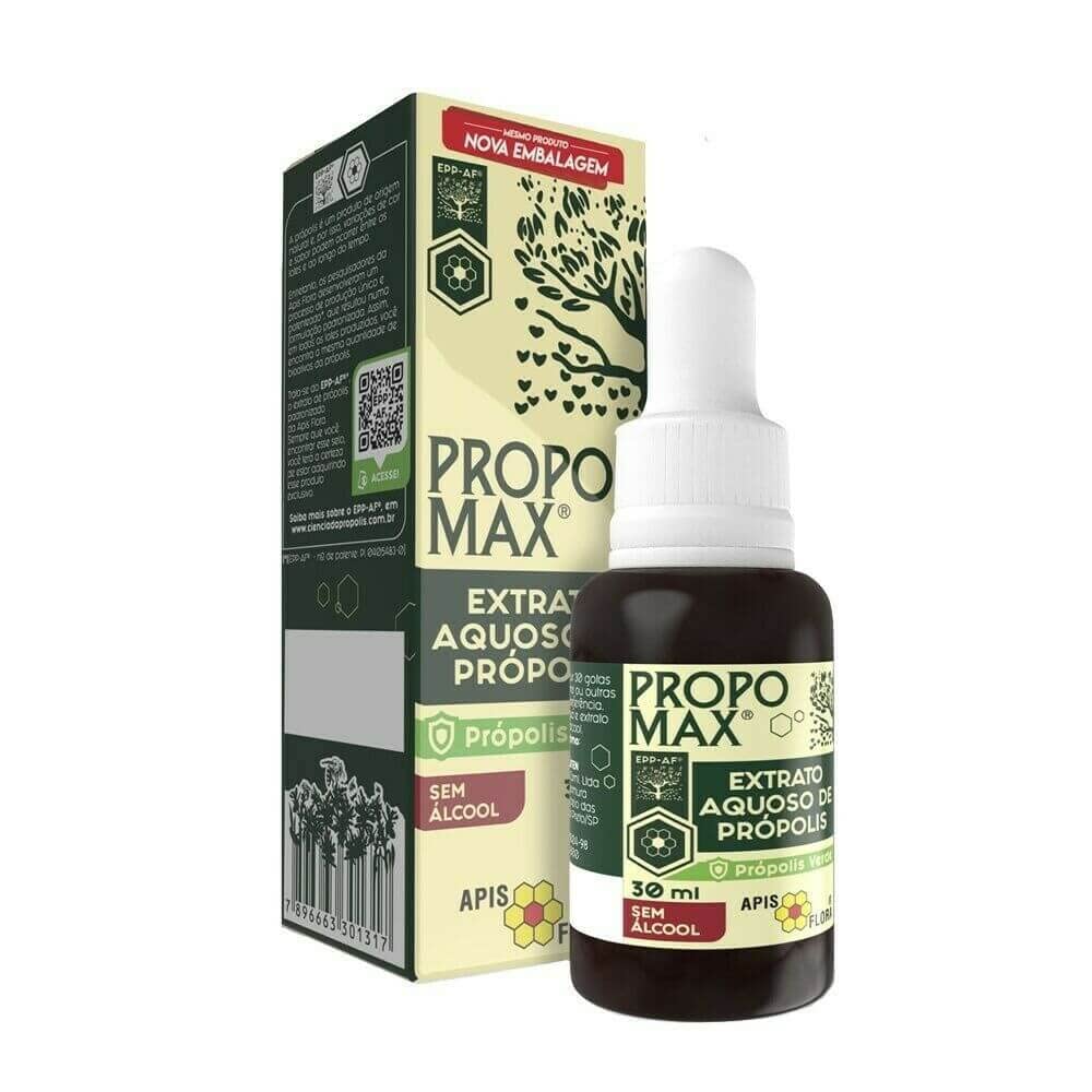 Apis Flora 브라질 녹색 꿀벌 프로 폴리스, 플라보노이드와 Artepillin-C 7, 왁스 무료, 알코올 무료, 30ml (팩 2)