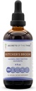 Tribe Butcher의 Broom Tincture 알코올 무료 액체 추출물의 비밀, Butcher의 Broom (Ruscus aculeatus) 건조 뿌리 (4 FL OZ)