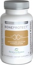 BoneProtect – 칼슘 시트레이트, 비타민 D3, K2 (MK‐7), 마그네슘 및 산화 방지제와 고급 뼈 건강 보충 – Bone 밀도, 심장 및 대령 건강 지원 – 120 캡슐