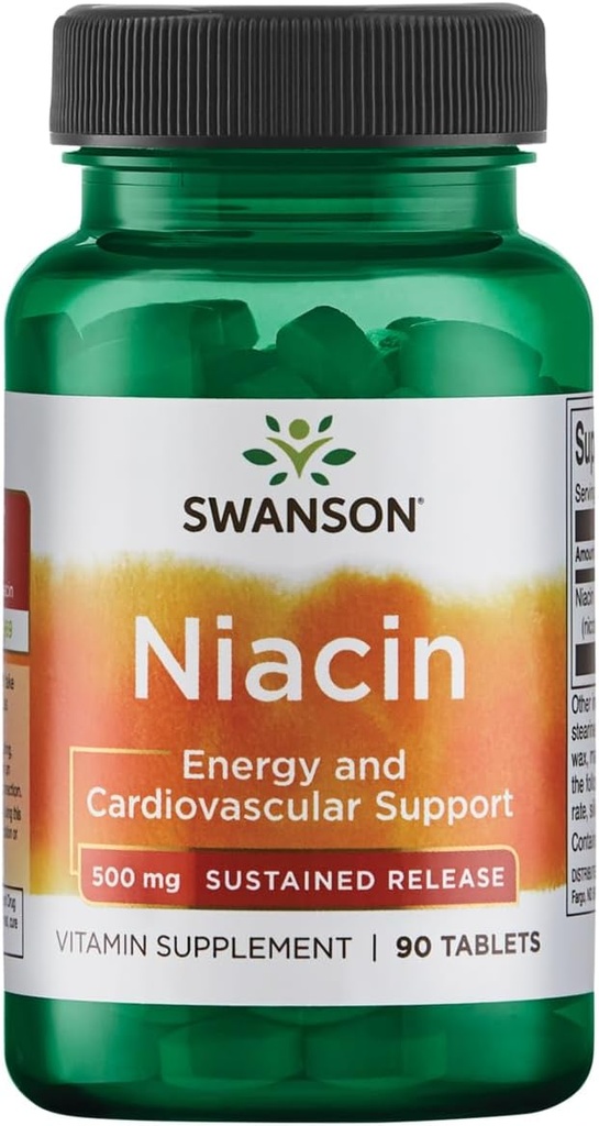 Swanson은 Niacin 500 밀리그램 90 탭 출시