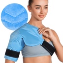 Rotator Cuff Cold Therapy, Arm Gel Ice Pack for Injuries Reusable, Post-Workout Recovery, Fatigue and Shoulder Discomfort, Blue 용 유연한 콜드 압축 랩