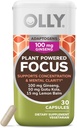 OLLY 초점 Adaptogen, 인삼, Gotu Kola, Mood 지원 보충교재, 채식 캡슐 - 30ct