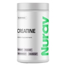 Nuray Premium Creatine Monohydrate Powder – 에너지 증강 및 운동 성능 및 회복, 지원 근육 질량 및 뇌 기능 – Unflavored, 90 서빙, 채식