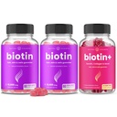 NutraChamps 머리를위한 Biotin 번들, 피부 및 손톱. 2 팩 Biotin & Biotin+