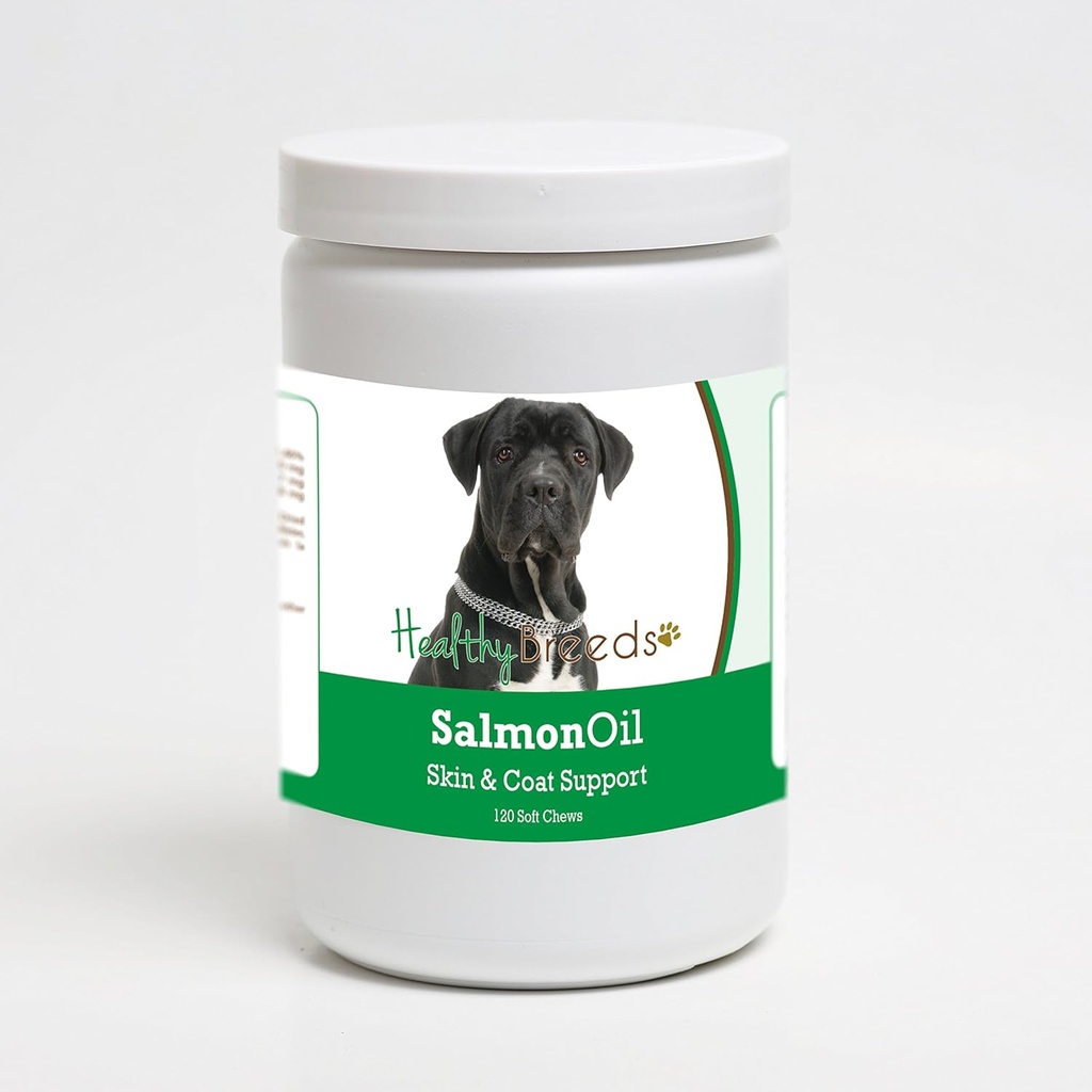 건강한 Breeds Cane Corso Salmon 기름 연약한 Chews 120 조사