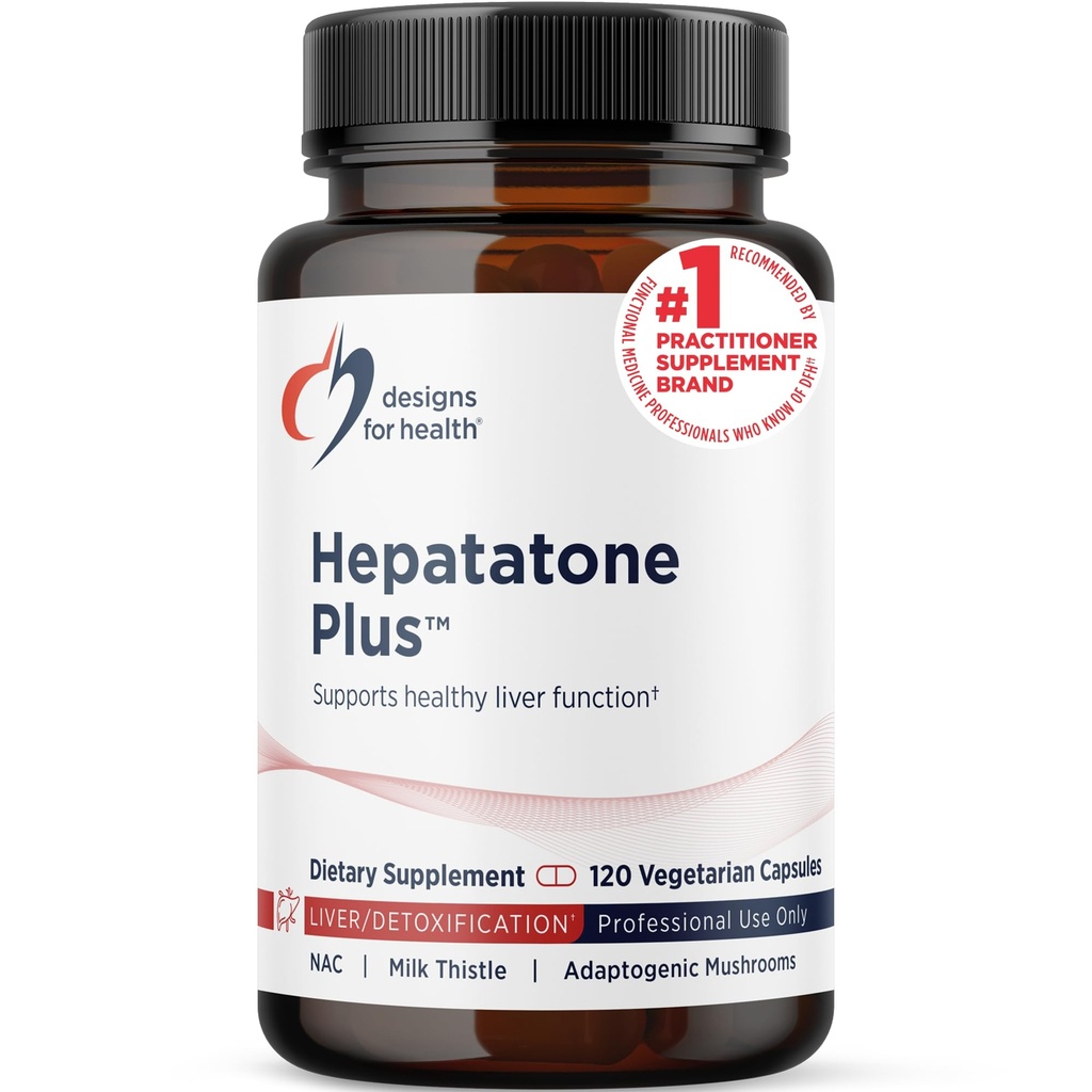 건강 간호 지원 캡슐을 위한 디자인 - 우유 이틀, NAC, Schisandra를 가진 Hepatatone 플러스 - Cleanse + 면역 지원을 위한 버섯 추출물 - Men + Women (120의 캡슐)를 위한 간호 해독 보충교재