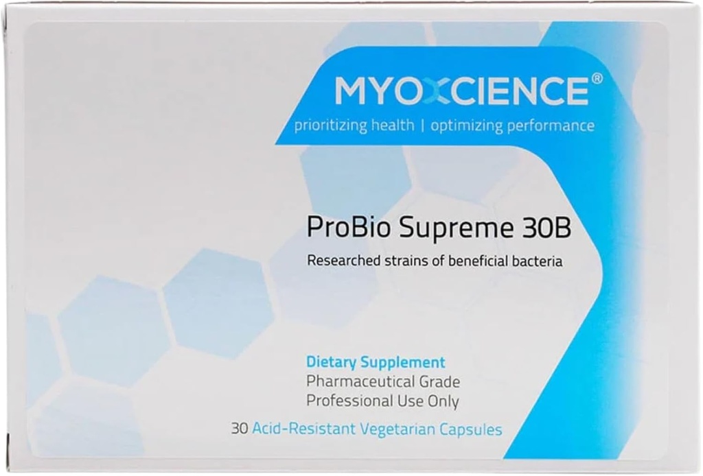 MYOXCIENCE ProBio Supreme (30억 CFU) | 30 채식 캡슐