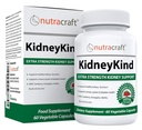 Nutracraft KidneyKind #1 Kidney Support and Detox Supplement | 블레이더 및 유린 건강에 대한 Kidney Cleanse | Buchu, Juniper, Uva Ursi, Cranberry, Nettle Leaf & More | 60 Vege 캡슐