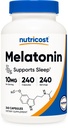 Nutricost Melatonin 10mg, 240 캡슐, 비 GMO & 글루텐 무료