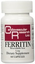 심혈관 연구 Ferritin 최대 흡수 철 보충교재 1 팩, 01-Cream, 60의 캡슐