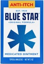 Blue Star Anti-Itch Medicated 연고 2 oz (Packof 4) VJC #Re