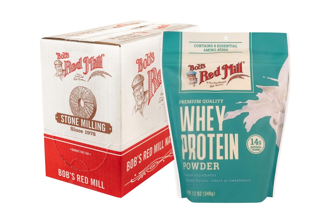 밥의 빨간 선반 Whey 단백질 농축물, 12oz (포장 4) - 친절한 Keto, Kosher