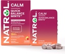 Natrol 빠른 균형 Calm Mints, 규정식 보충교재, 라즈베리 Lemonade Artificially flavored, 30 조사, 15 일 공급